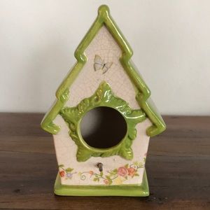Ceramic Decorative Birdhouse!
